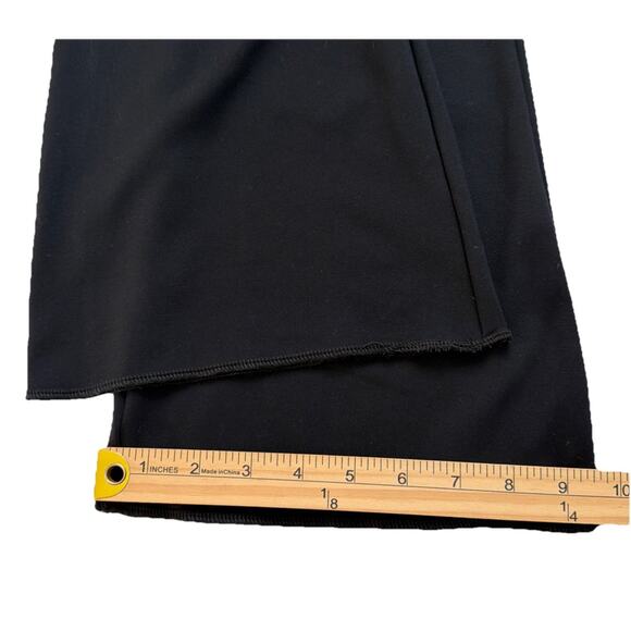 Victoria’s Secret Jumpsuit Womens Small Black Flared Leg Corset Inspired Pull On - Picture 10 of 11